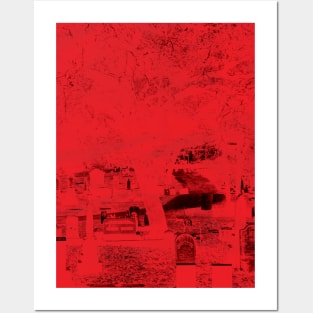 Red graveyard Posters and Art